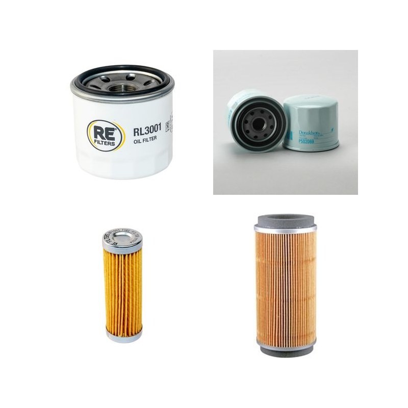 IMER J 50 D Filter Service Kit w/Kubota D722 Eng. 2004-
