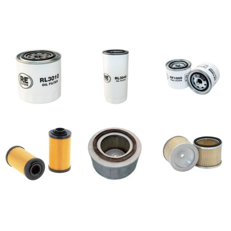 IMER MOVER 270 DBR Filter Service Kit w/Kubota V2607-DI-T-ET03 Eng.   YR  2016