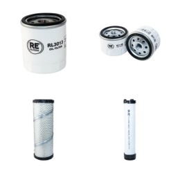 IMER T 20 H Filter Service Kit Air Oil Fuel Filters w/Lombardini 12LD475-2 Eng.