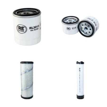 IMER T 20 H Filter Service Kit Air Oil Fuel Filters w/Lombardini 12LD475-2 Eng.
