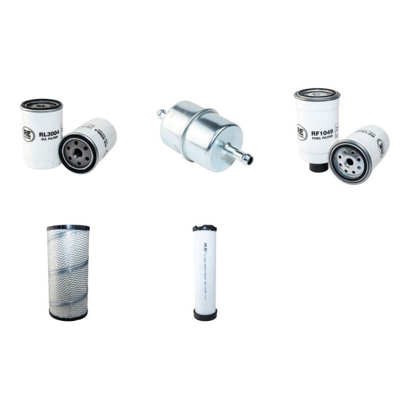 IMER TURBOSOL P 130 WD Filter Service Kit Air Oil Fuel Filters w/Deutz F3L1011 Eng.