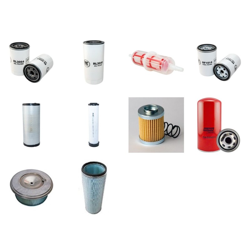 IMER TURBOSOL TM 2736 DCB Filter Service Kit w/Lombardini LDW Eng.