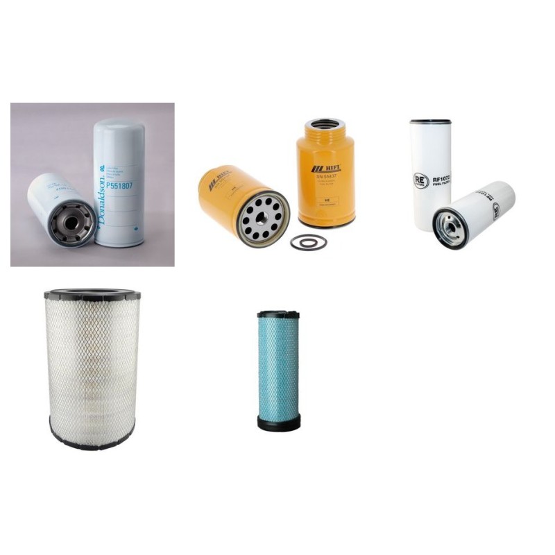 IMT AF 160 Filter Service Kit Air Oil Fuel Filters w/CAT  Eng.