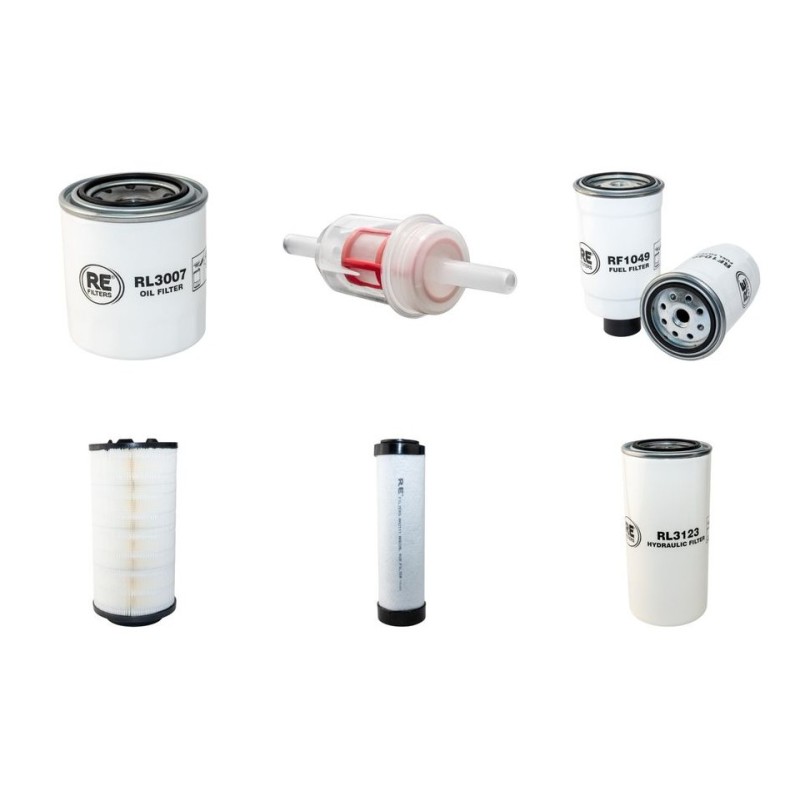 ATLAS COPCO XAS 87 KD Filter Service Kit with Kubota V1505D Eng Year 2015