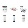 ATLAS COPCO XAS 87 KD Filter Service Kit with Kubota V1505D Eng Year 2015