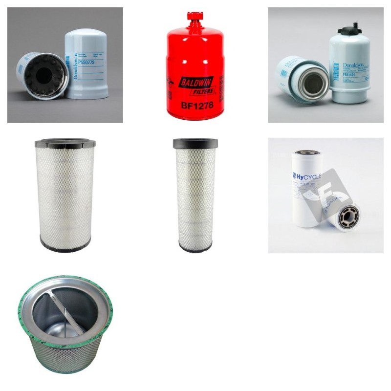 INGERSOLL RAND 14.115 Filter Service Kit w/ JD 6068 Eng. Year 2007-