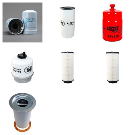 INGERSOLL RAND 7.71, 7/71 Filter Service Kit - (John Deere Eng)