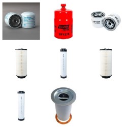 Ingersoll rand 7/71 Filter Service Kit - (Isuzu Engine) Air, Oil, Fuel