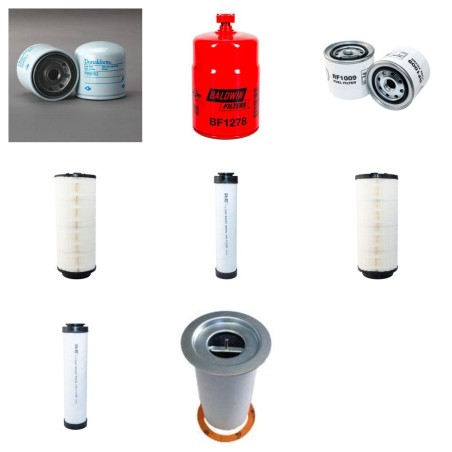 Ingersoll rand 7/71 Filter Service Kit - (Isuzu Engine) Air, Oil, Fuel