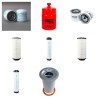 Ingersoll rand 7/71 Filter Service Kit - (Isuzu Engine) Air, Oil, Fuel