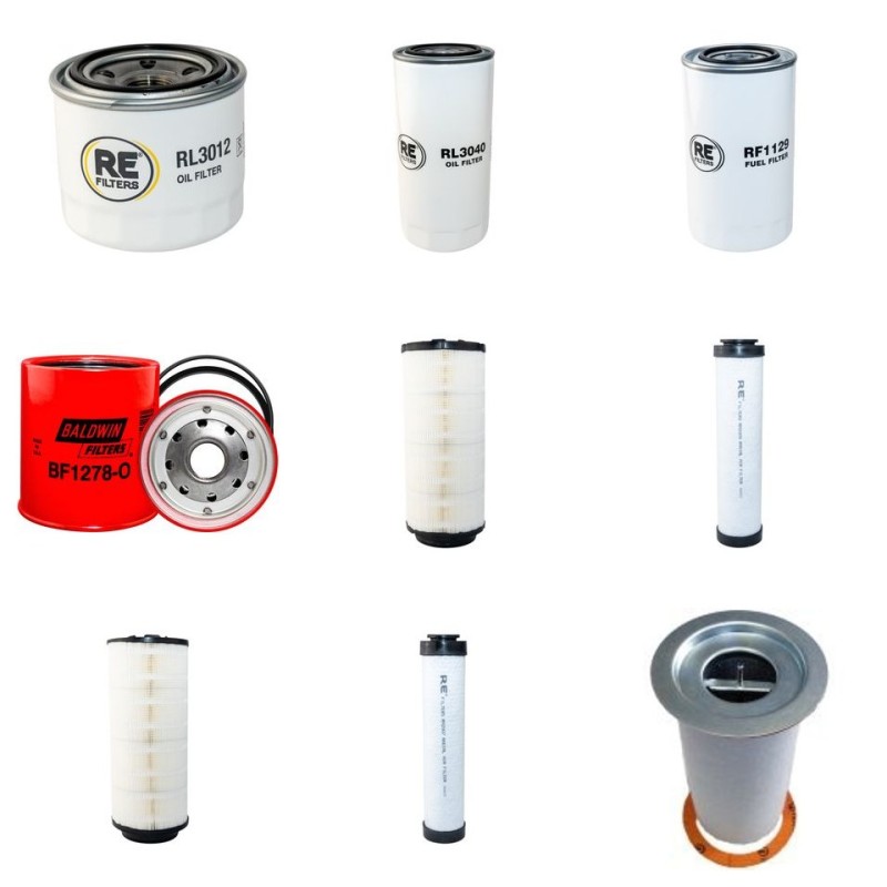INGERSOLL RAND 7.71 Filter Service Kit w/ Yanmar 4TNV98 Eng. Year 2011-