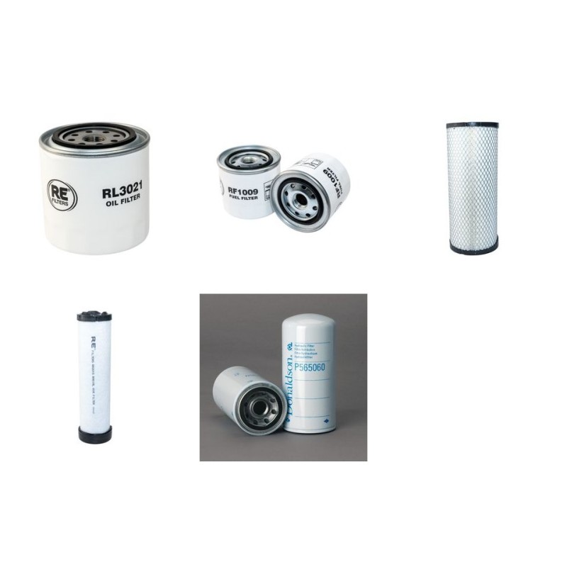 INGERSOLL RAND DD 29 Filter Service Kit w/ Kubota V2203 Eng. Year 2007-