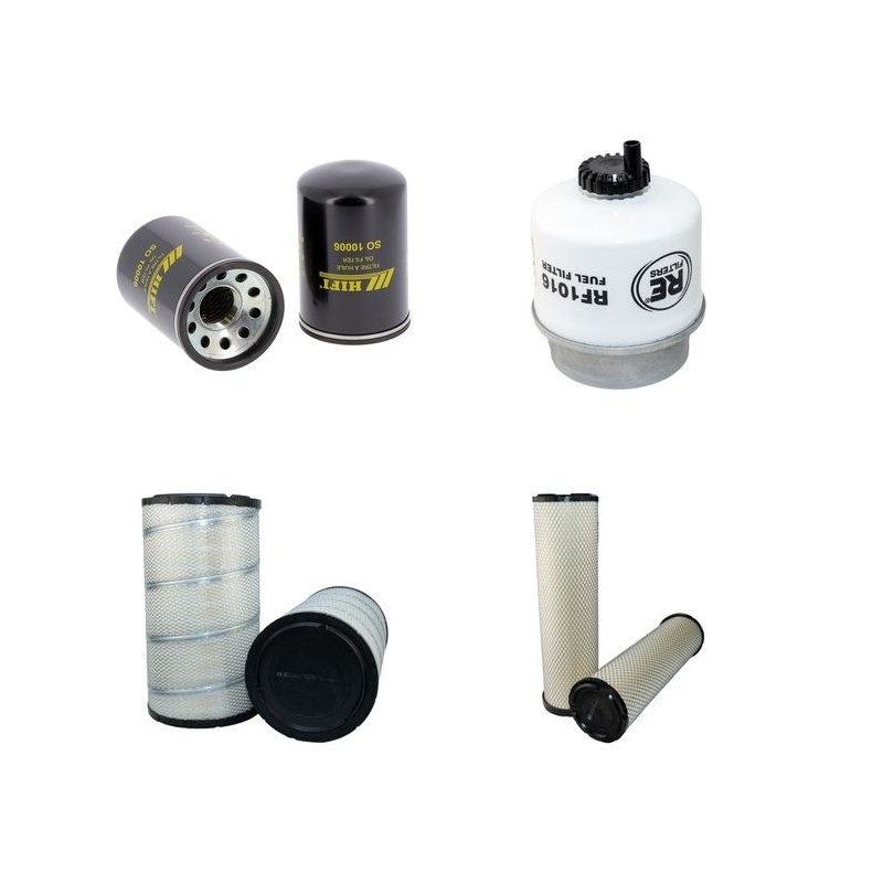 INGERSOLL RAND G 130 Filter Service Kit w/ JOHN DEERE 6068 Eng. Year 2004-