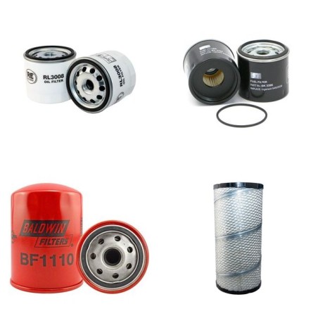 INGERSOLL RAND G 40 Filter Service Kit w/ Mitsubishi S4SDTDG Eng. Year 2007-