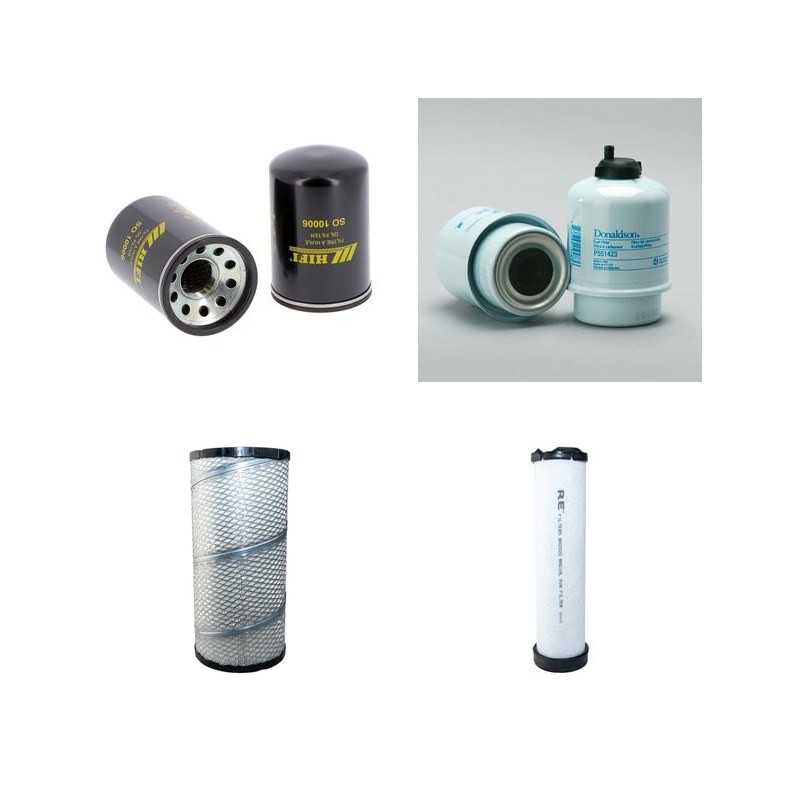 INGERSOLL RAND G 60 W4D Filter Service Kit w/ JOHN DEERE Eng.