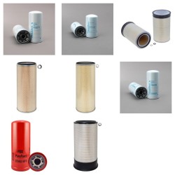 INGERSOLL RAND HP 1300 WCU Filter Service Kit w/Cummins NTA855 Eng.   YR  -1999