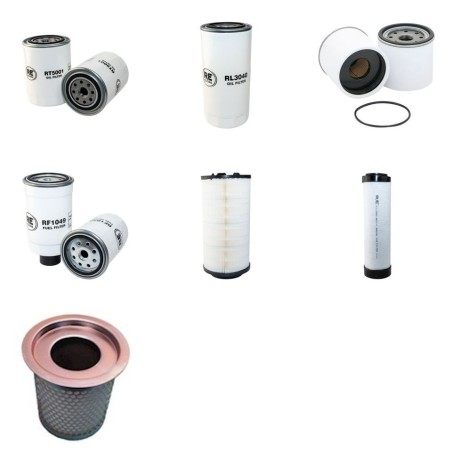 INGERSOLL RAND HP 355 Filter Service Kit w/Perkins 1990/2300 Eng.