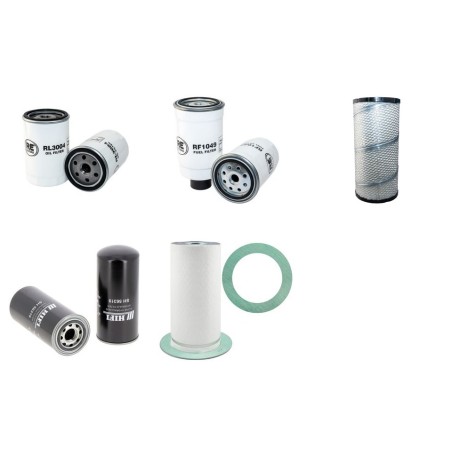 INGERSOLL RAND P 110 WD Filter Service Kit w/ Deutz F3/4L1011 Eng. Year -2002