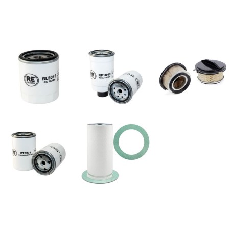 INGERSOLL RAND P 125 W Filter Service Kit w/Deutz F2L511D Eng.