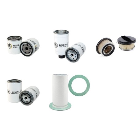 INGERSOLL RAND P 125 W Filter Service Kit w/Lombardini  Eng.