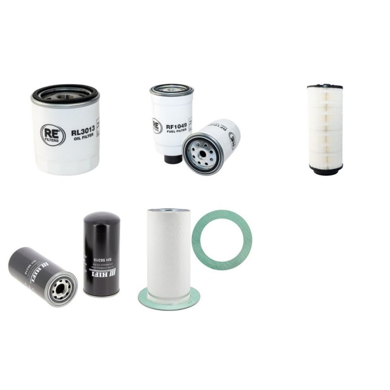 INGERSOLL RAND P 130 WD Filter Service Kit w/Deutz F3L1011F Eng.   YR  99-
