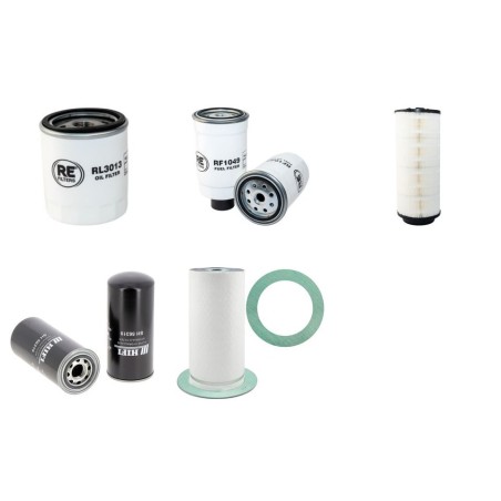 INGERSOLL RAND P 130 WD Filter Service Kit w/Deutz F3L1011F Eng.   YR  99-