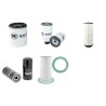INGERSOLL RAND P 130 WD Filter Service Kit w/Deutz F3L1011F Eng.   YR  99-