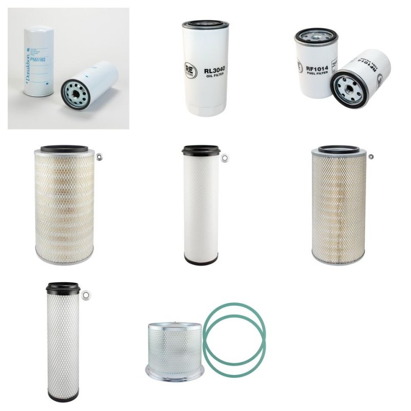 INGERSOLL RAND P 400 WD Filter Service Kit w/Deutz BF6L913C Eng.