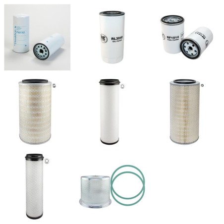 INGERSOLL RAND P 400 WD Filter Service Kit w/Deutz BF6L913C Eng.