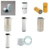 INGERSOLL RAND P 600 CATY CSZ Filter Service Kit w/CAT 1013134 Eng.