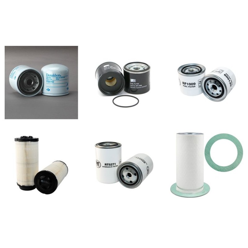 INGERSOLL RAND P 70 WN Compressor Filter Service Kit w/ ISUZU Eng. Year 2001-