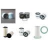 INGERSOLL RAND P 70 WN Compressor Filter Service Kit w/ ISUZU Eng. Year 2001-