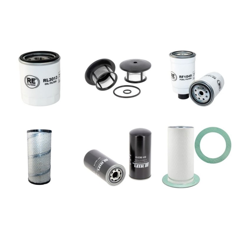INGERSOLL RAND P 90 WN Filter Service Kit w/ Deutz Eng. S/NO 205388-94337
