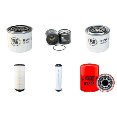 INGERSOLL RAND R 1090 K/F Filter Service Kit w/ INGERSOLL Eng. Year 2009