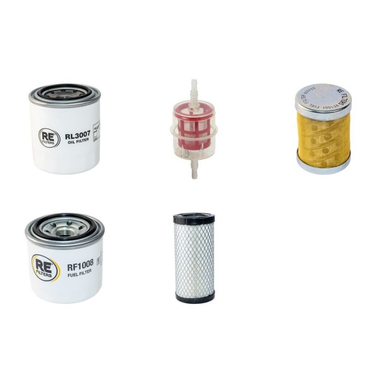 INGERSOLL RAND R 1130 F Filter Service Kit w/ Kubota D1105 Eng. Year 2014