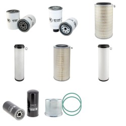 INGERSOLL RAND VHP 400 WP Filter Service Kit w/Perkins 1936/2500 Eng.