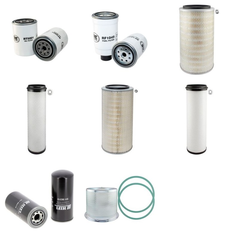 INGERSOLL RAND VHP 400 WP Filter Service Kit w/Perkins 1936/2500 Eng.