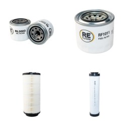 INGERSOLL RAND W 902 Compressor Filter Service Kit w/ Yanmar 7YDXL2 Eng.
