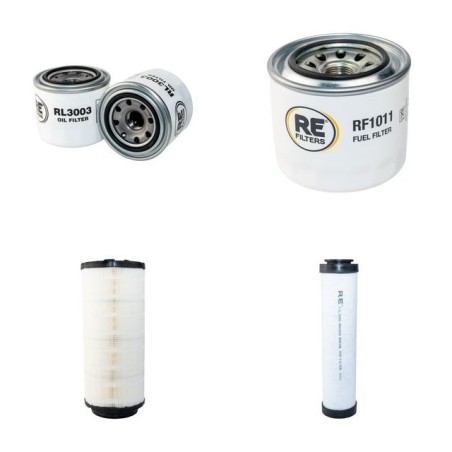 INGERSOLL RAND W 902 Compressor Filter Service Kit w/ Yanmar 7YDXL2 Eng.