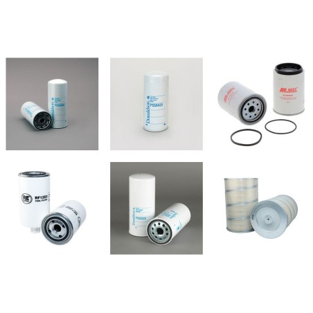 INTER-DRAIN 2050 GP Filter Service Kit Air Oil Fuel Filters w/VOLVO  Eng.   YR  2011-