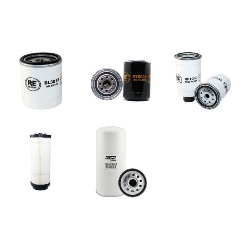 IRMER + ELZE IRMAIR 4 Filter Service Kit w/ Deutz Eng. Year 99-22.5 KW TYP 84