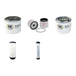 IRMER + ELZE LEG 40 Compressor Filter Service Kit w/ Yanmar 4TNE98 Eng.
