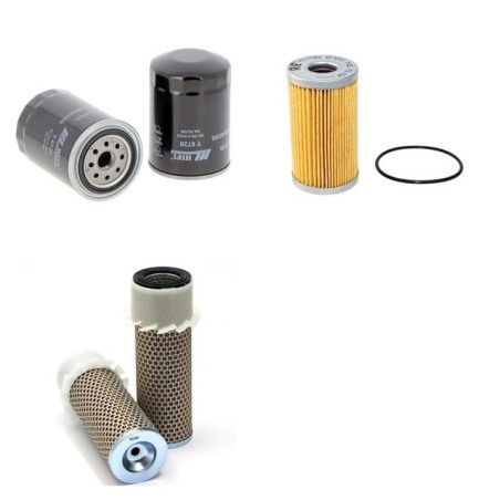 Iseki MT300 Filter Service Kit Air, Oil, Fuel Filters