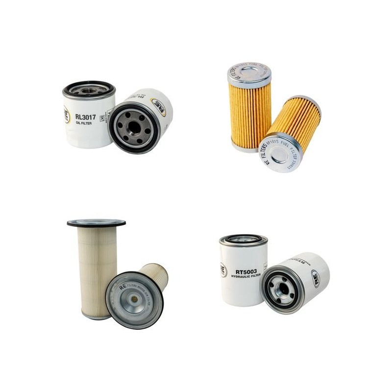 Filter kit for Iseki TF330 with Iseki E3Cd Engine