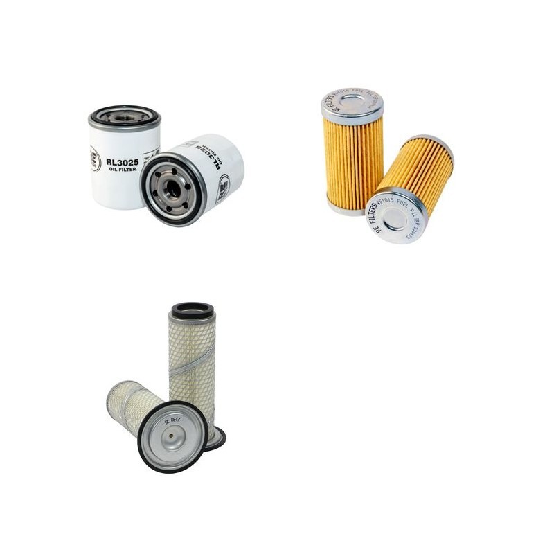 ISEKI TU 180 F Filter Service Kit Air Oil Fuel Filters w/ISEKI  Eng.