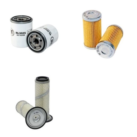 ISEKI TU 180 F Filter Service Kit Air Oil Fuel Filters w/ISEKI  Eng.