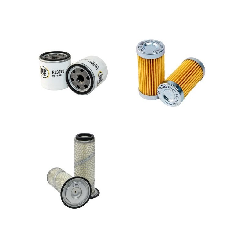 Filter kit for Iseki TU205 with Iseki Engine