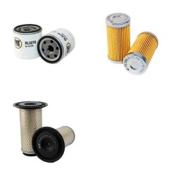 ISEKI TU318 Filter Service Kit w/Iseki Eng. Air, Oil, Fuel
