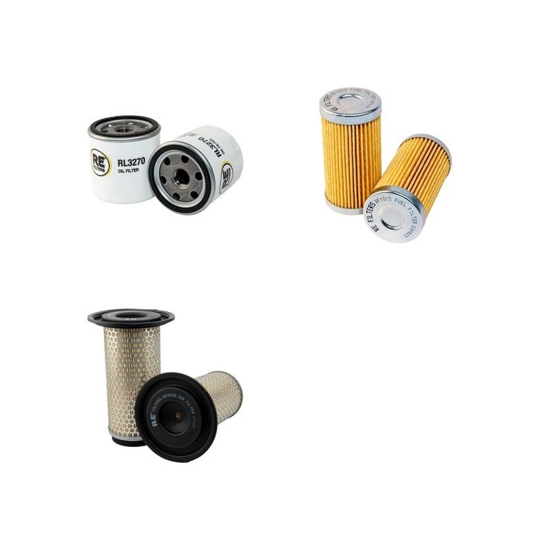 ISEKI TU 318 Filter Service Kit w/Iseki Eng. Air, Oil, Fuel Filters