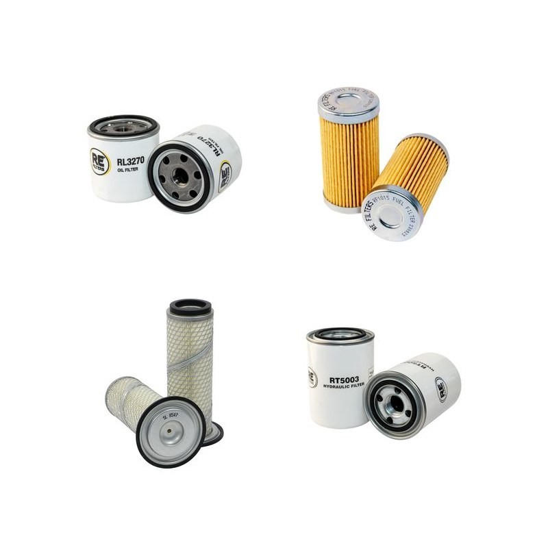 Filter kit for Iseki TU324 with Iseki Engine